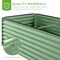 Best Choice Products 6x3x2ft Outdoor Metal Raised Garden Bed, Planter Box for Vegetables, Flowers, Herbs